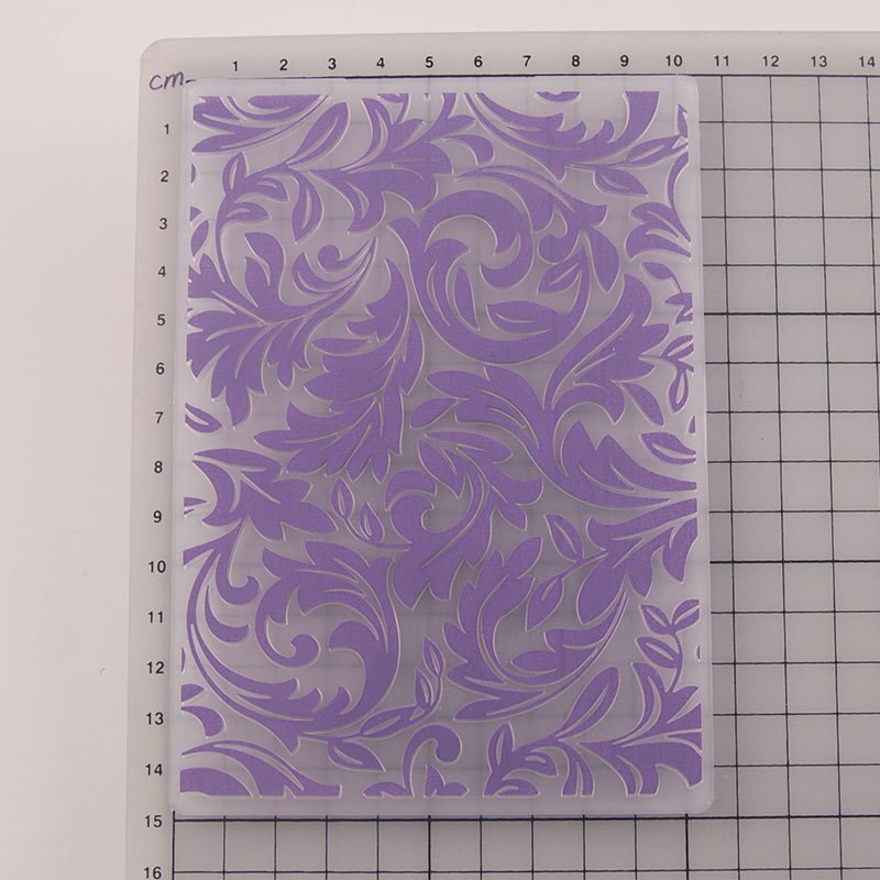 Leaves Leaf Plastic Embossing Folder Stencils Template Molds Scrapbooking Paper Craft Card Making DIY Photo Album Decoration