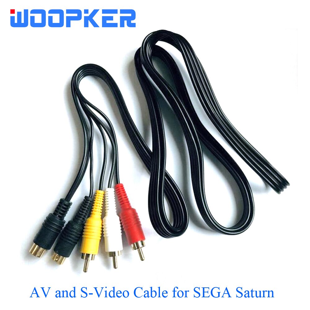 AV-Out with S-Video Connect Cable for Sega Saturn ... – Vicedeal