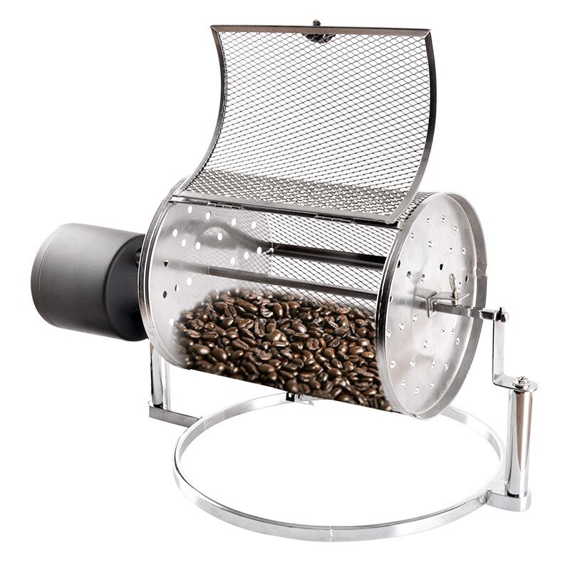 Kaffebønner rister husholdning elektrisk bagemaskine åben flamme kaffe rister nødder rå bønner bagning
