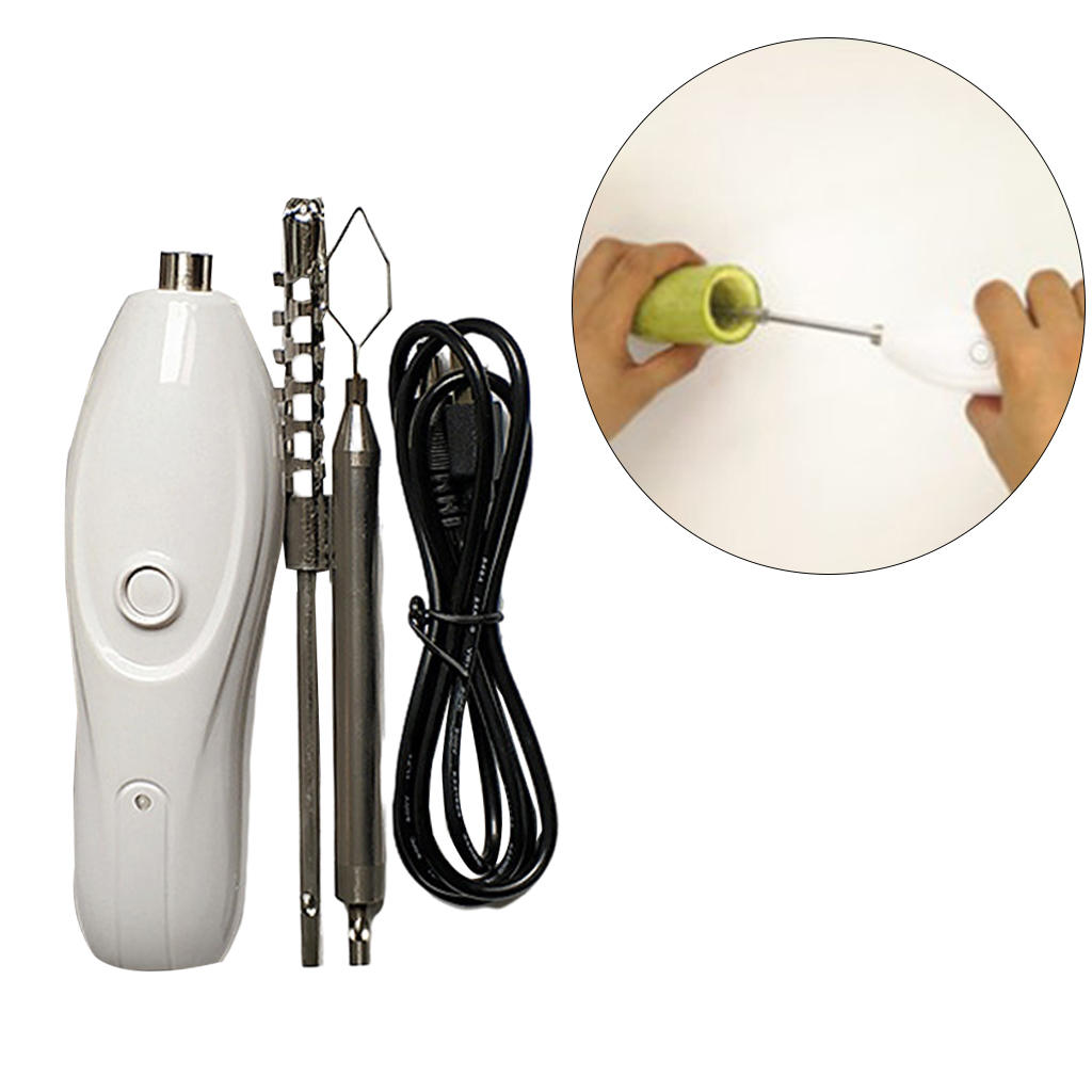 Electric Vegetable Corer Kitchen Gadgets Core Remover for Zucchini Cucumber