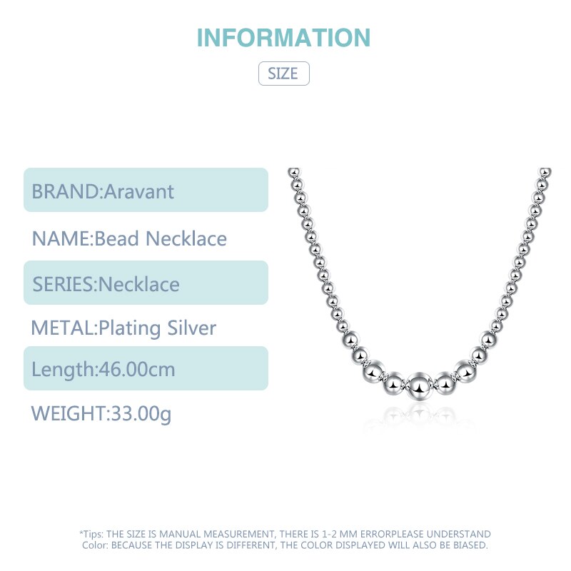 925 silber Halsband Halskette Für Frauen Hochzeit Silber Große Perle Lange Kette Ball Halsketten Schmuck