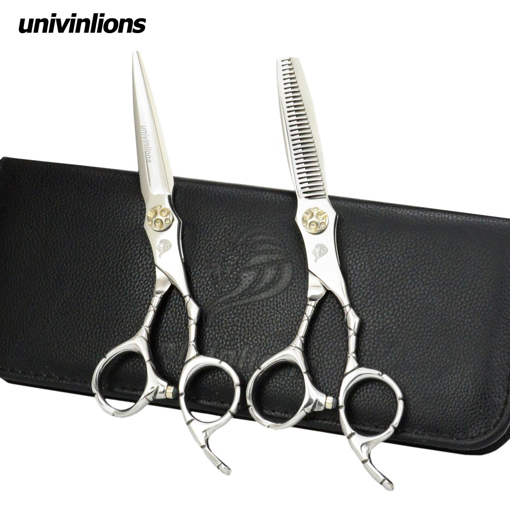 univinlions 6" japan hair salon scissors hairdressing shears tijeras peluqueria scissors hairdresser ciseaux barber shop haircut