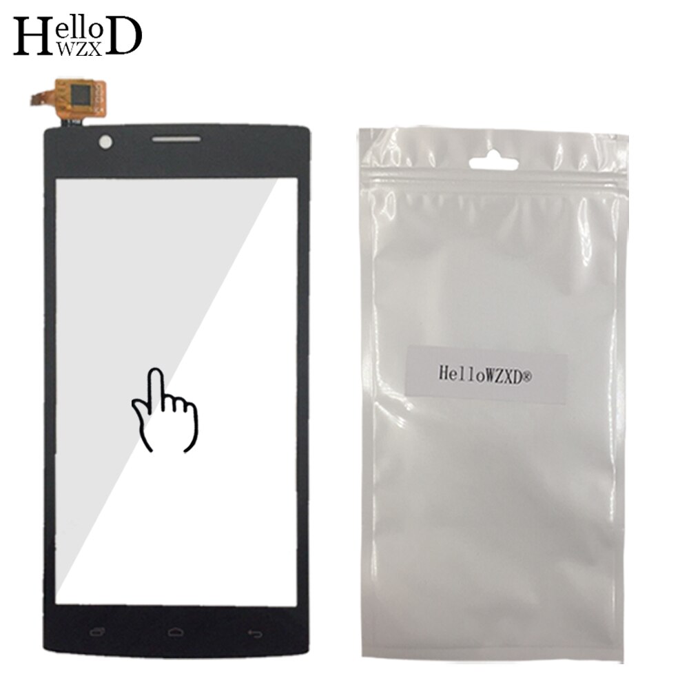 Touch Screen Digitizer Panel For Fly FS501 FS502 FS504 FS505 TouchScreen Front Glass Lens Sensor Touch Screen 3M Glue Wipes