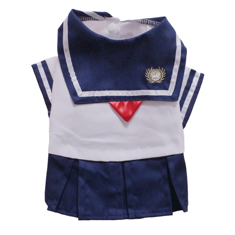 Uniforme de escuela alta para gato, ropa para gato, disfraz para mascota: L