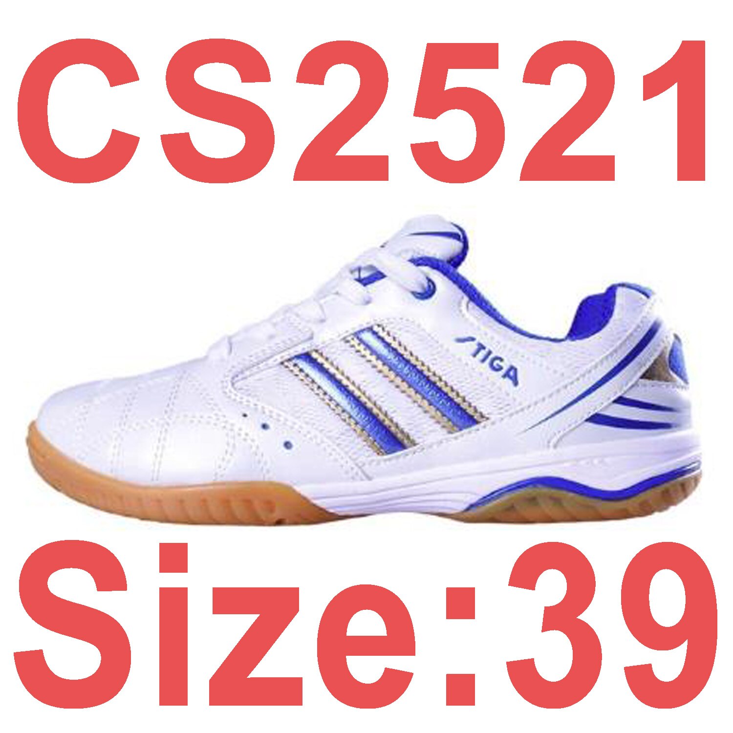 STIGA ping pong racket shoe table tennis shoes indoor sport Zapatillas Deportivas Mujer Mens Stability sneakers: CS2521  39