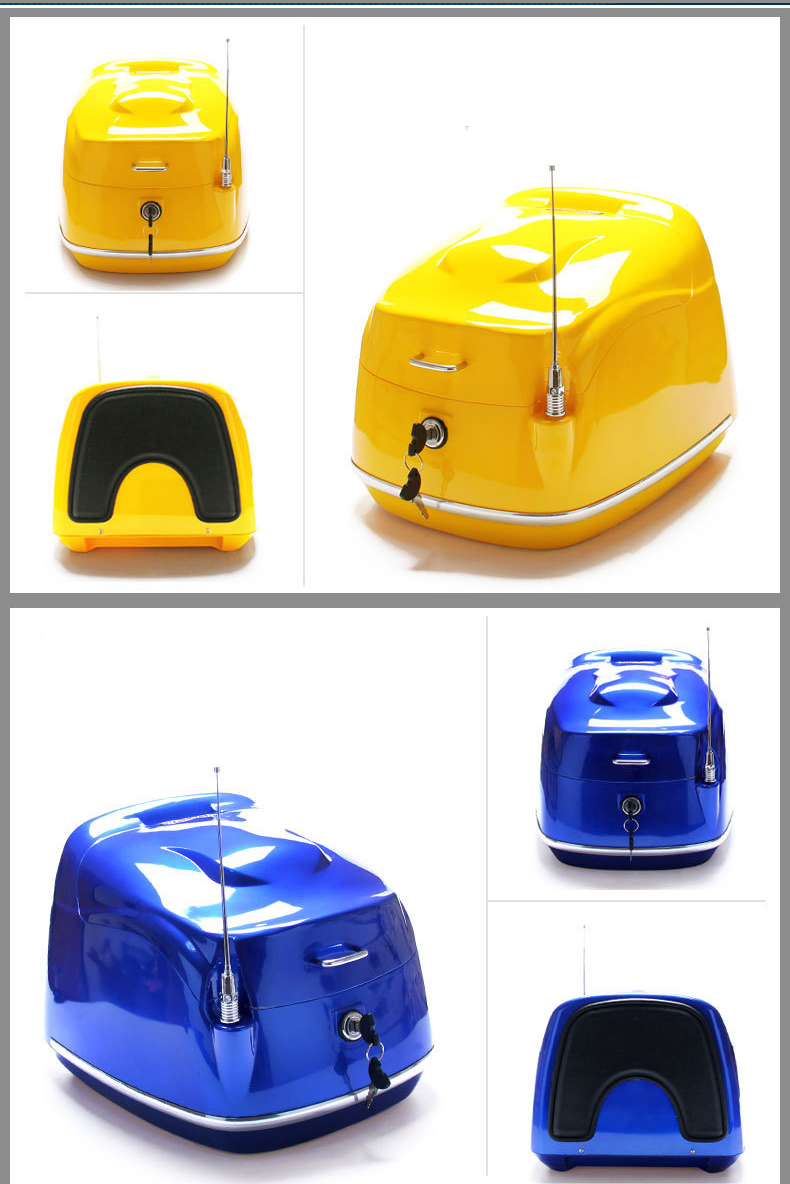 Motorfiets Kofferbak Staart Zak Helm Storage Case Bag Elektrische Motorfiets Kofferbak Geschikt Voor Bmw/Honda/Dayang/haojue/Suzuki