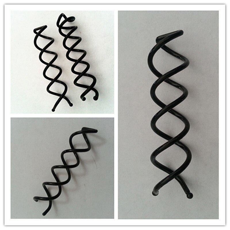 10Pcs Mode Haar Gereedschap Breien Spiraal Haarspeld Haar Accessoires Roterende Clip Gevlochten Dames En Meisjes Haar Accessoires