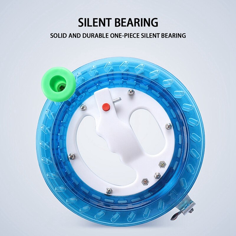 Kite Reel - 16cm Spool Diameter - 200m Line - Durable Plastic - for Adults & Kids