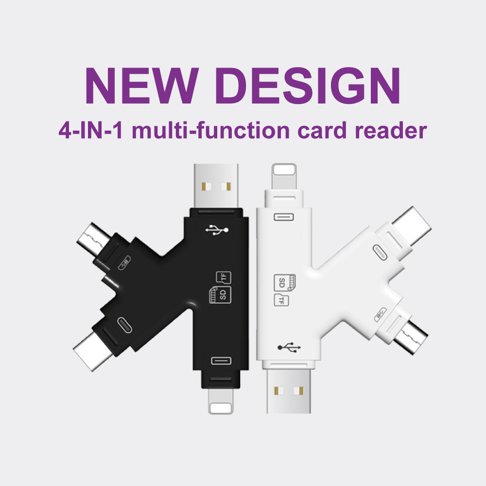 Lightning Micro SD/TF OTG Card Reader Multi Memory Mini Adapter for iPhone 6/7/8 11 XR Plus iPod iPad OTG Cardreaders