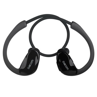 Wireless Bluetooth Headset Hanging Ear Headphones Sports Running Waterproof Stereo Noise Reduction Earphone with Microphone: Black