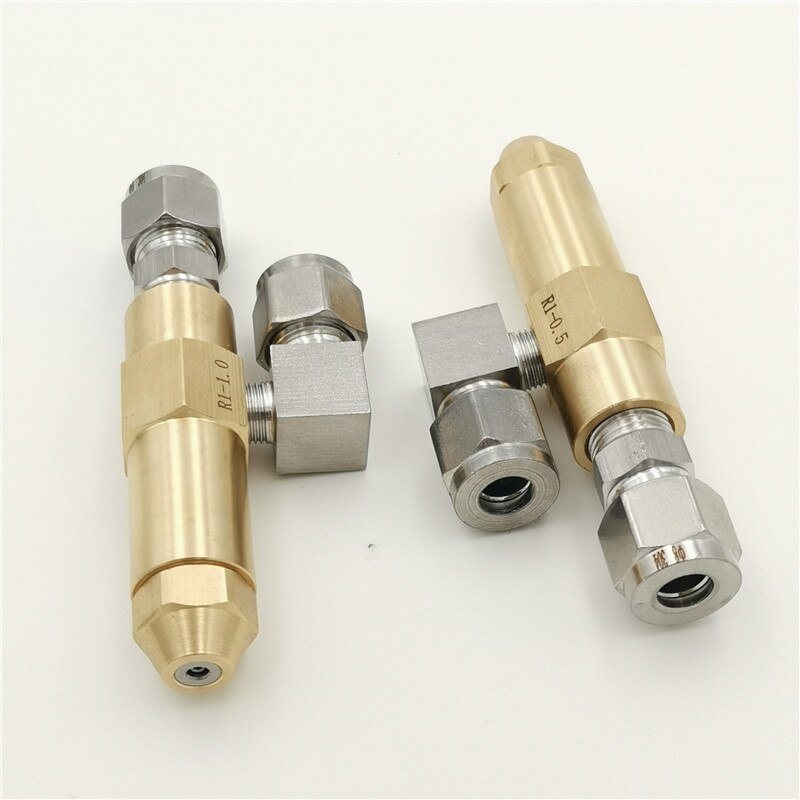 Mistking oil spray nozzle Waste Oil Heater Parts Air atomizer Brass DELAVAN oil burner jet Gas water fuel sprayer