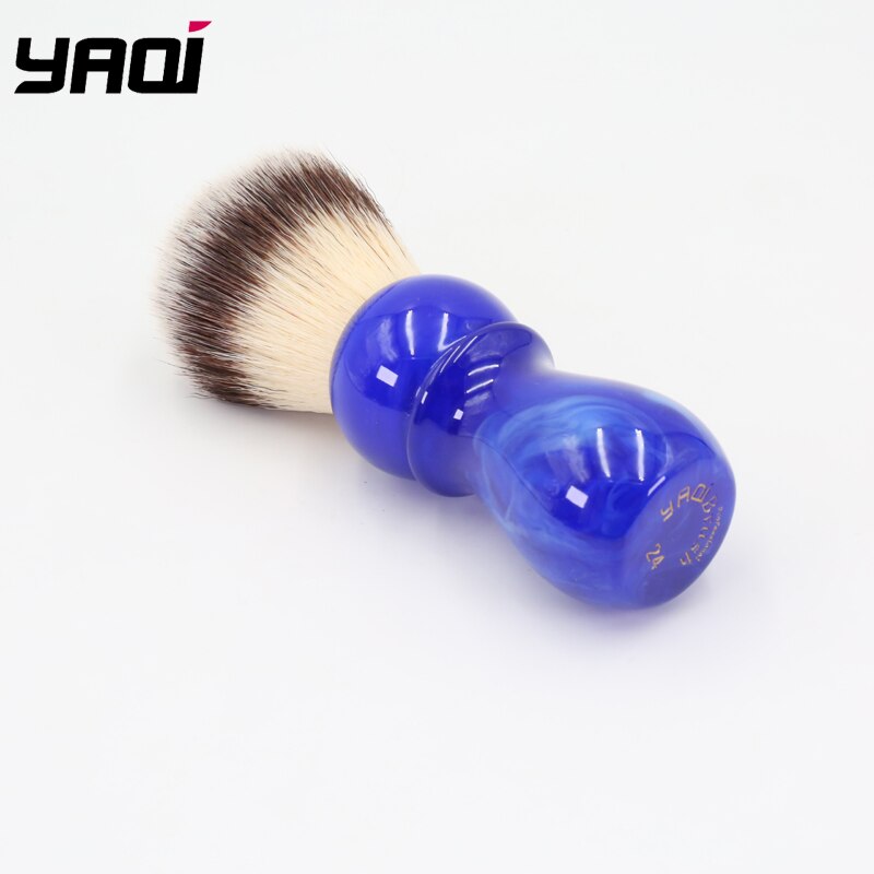 Yaqi Defect 26mm Men's Shaving Brush with Resin Handle Synthetic Hair Good Tuxedo Knot