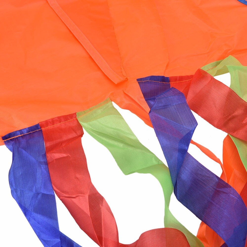 Cometa inflable plegable de 4 m, 13 pies de longitud, grande, suave, divertida, con dibujo de pez pulpo para deportes al aire libre