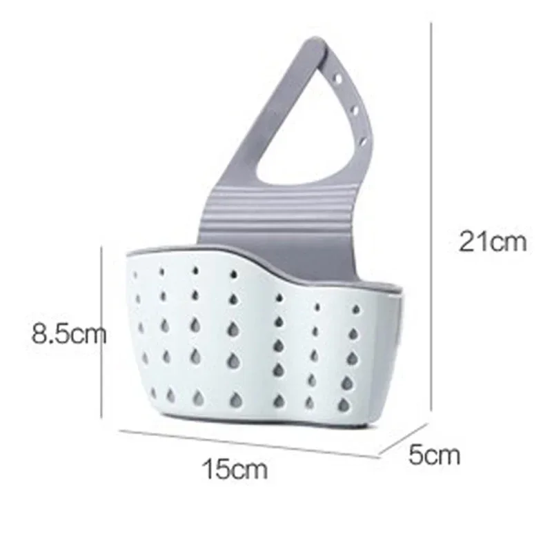 Gootsteen Rek Zeep Spons Houder Plastic Opknoping Opslag Mand Kraan Plank Keuken Badkamer Organizer Hanger Accessoires