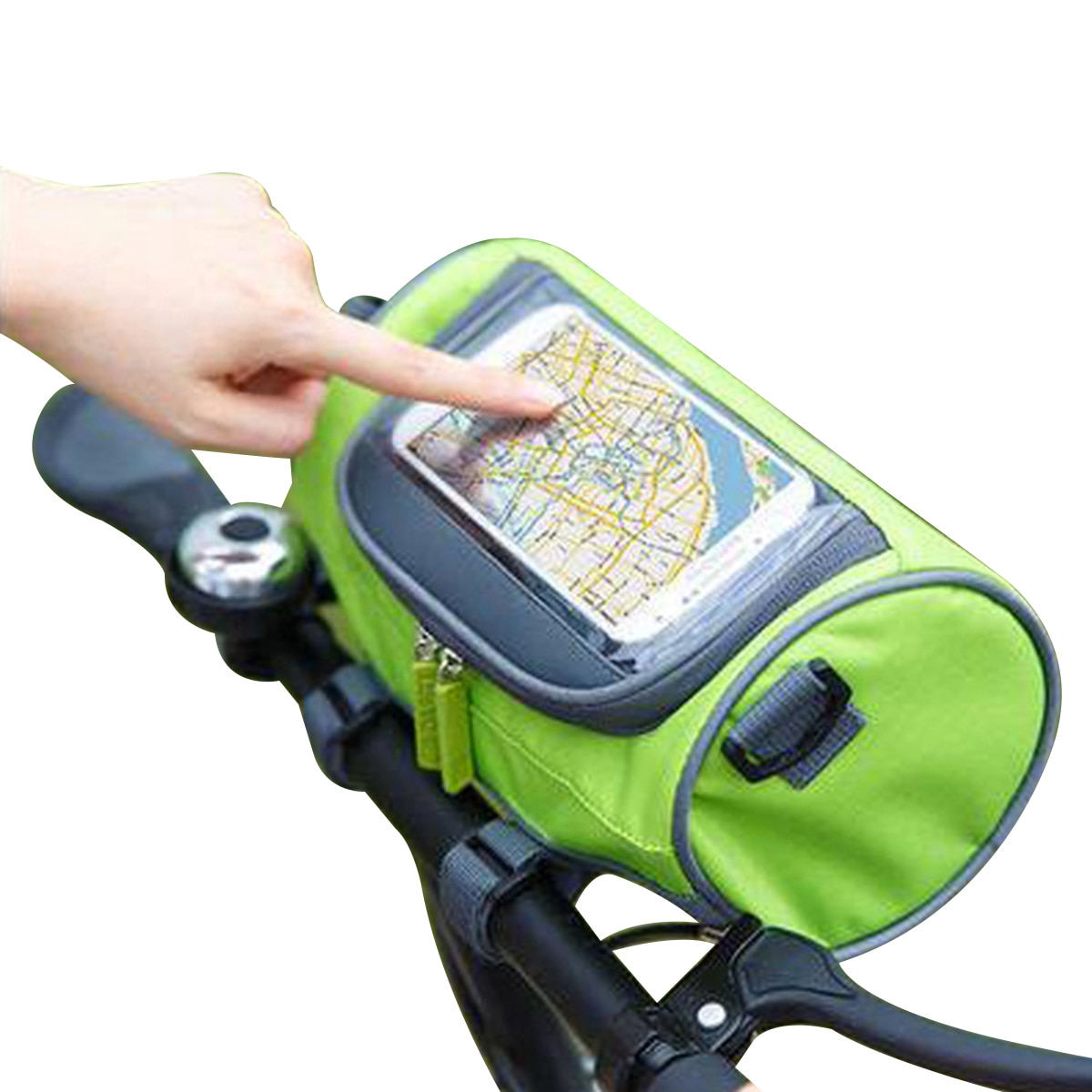 5 Kleuren Fietsen Fiets Voorframe Pannier Tube Bag Waterdichte Mobiele Telefoon Zakje Houder Mountainbike Mtb Tassen