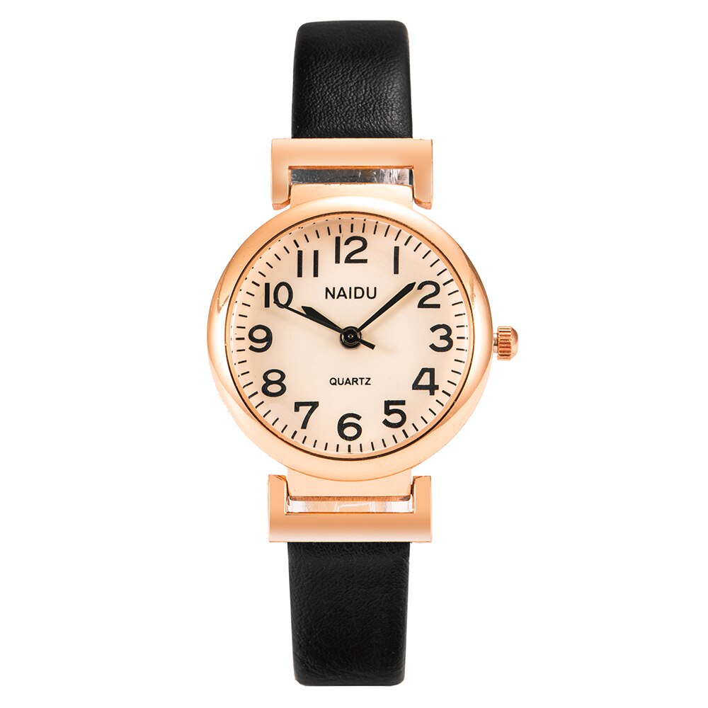 Shifenmei Horloges Vrouwen Mode Horloge Meisje Horloge Quartz Horloge Vrouw Lederen Dames Armband Klok Relogio Feminino: S1113-6