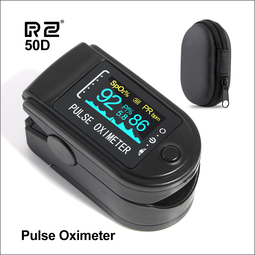 RZ Portable Finger Oximeter fingertip Pulsioximetro Heart Rate Saturometro Household Health Monitors Pulse Oximeter Oximetro