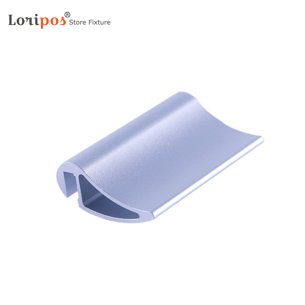 Counter Top Mini Photo Frame Table Name Card Display Acrylic Sign Holder Nameplate Stand With Aluminum Metal Snap Base | Loripos