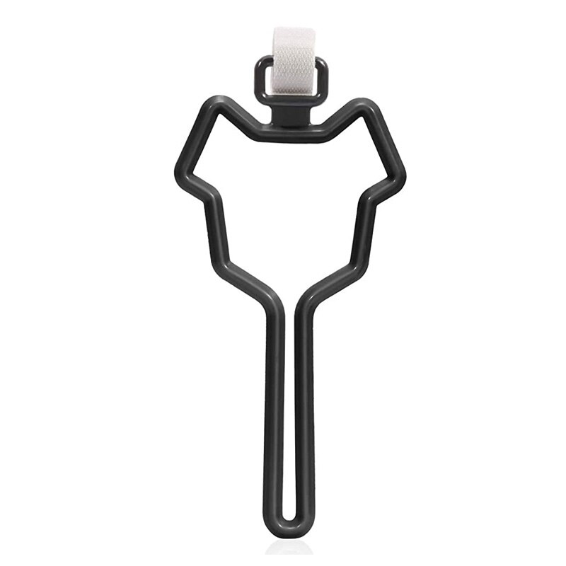 Dog Poop Bag Hands-Free Holder Pet Waste Bag Carrier Dog Leash Dispenser Handle Fits for Any Dog Leash Pet Accessories: black