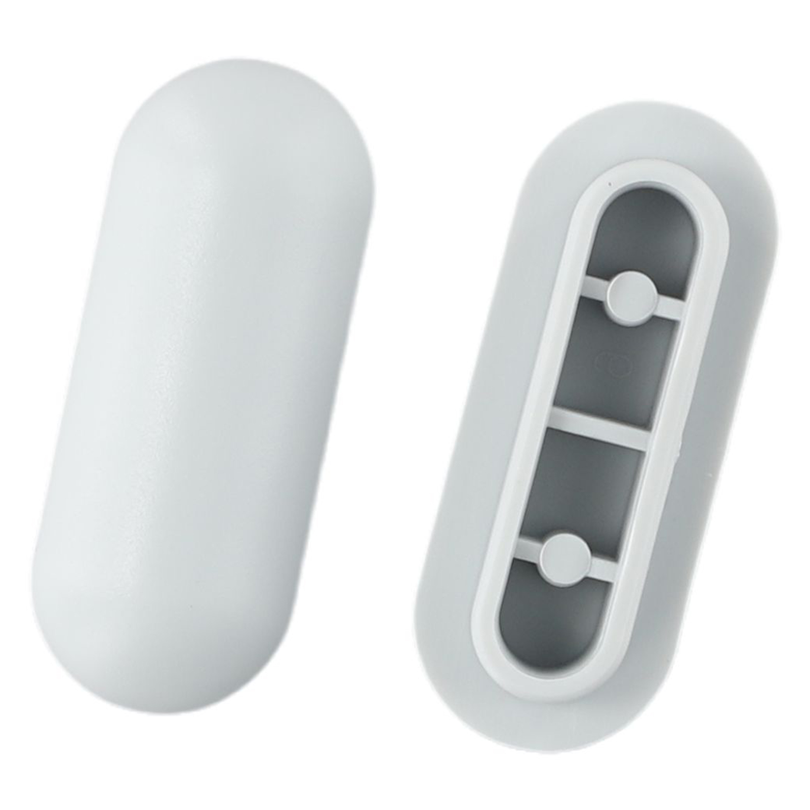 Tampons de siège de toilette gris résistants aux chocs, tampons de remplacement, accessoires-pièces, couvercle d'outil de fermeture, amortisseur d'arrêt