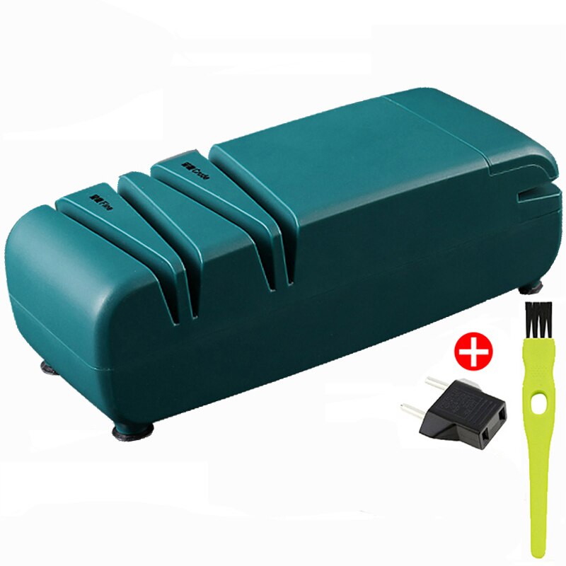 Multi-function Knife Sharpener 220V Electric Household Fast Sharpener Automatic Knife Grinder Kitchen Knife Grindstone Tools: 02