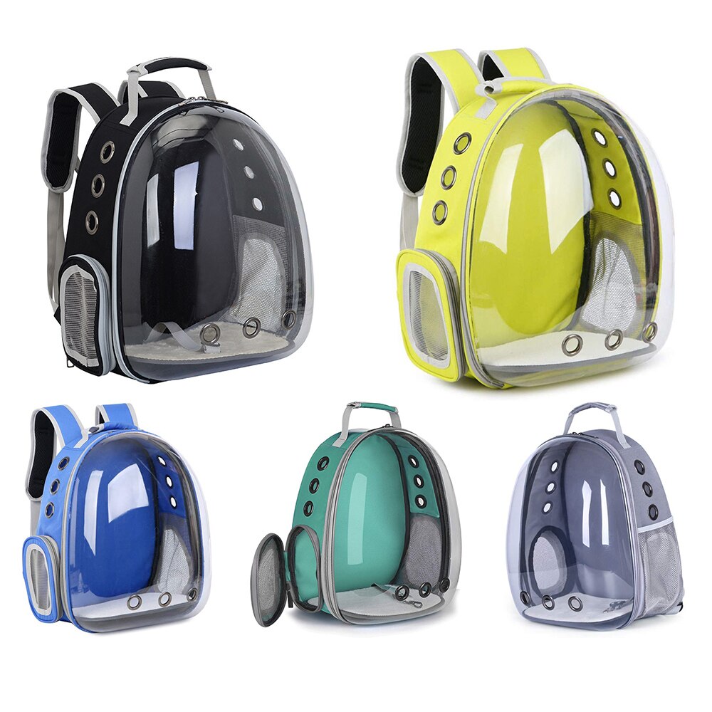 Haustier Hund Träger Tasche Tragbare Katzen Handtasche Faltbare Reise Haustier Tasche Welpen Transport Atmungs Haustier Rucksack Träger Kunststoff PVC