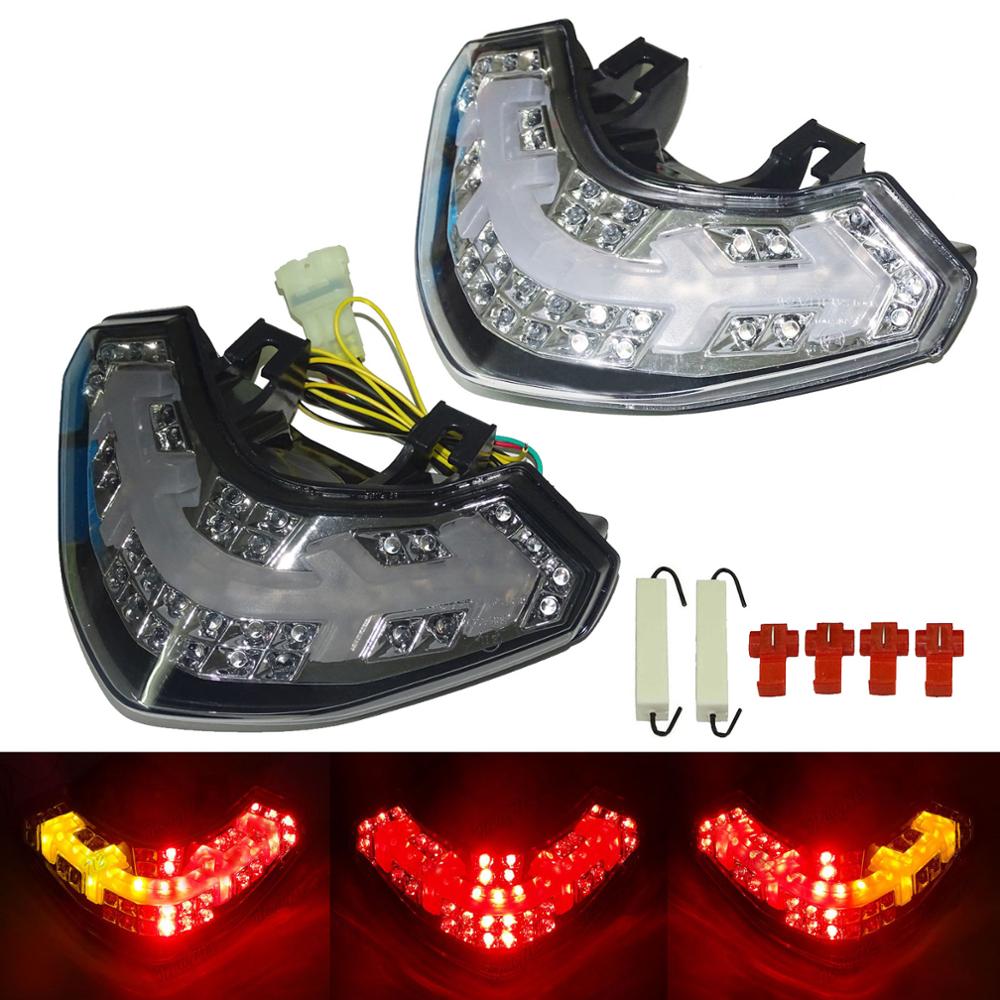 E-Mark Led Integrated Taillight Tail Brake Turn Signals Light For DUCATI Multistrada 1200 / S 1200S