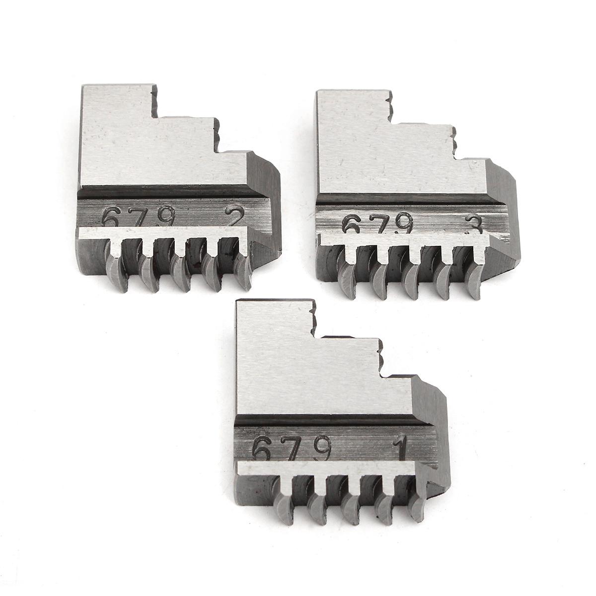 3Pcs Mini Drill Chuck 3 Jaw Lathe Chuck Manual Chuck Self-centering DIY Metal For CNC Wood Lathe Machine Accessories Tools