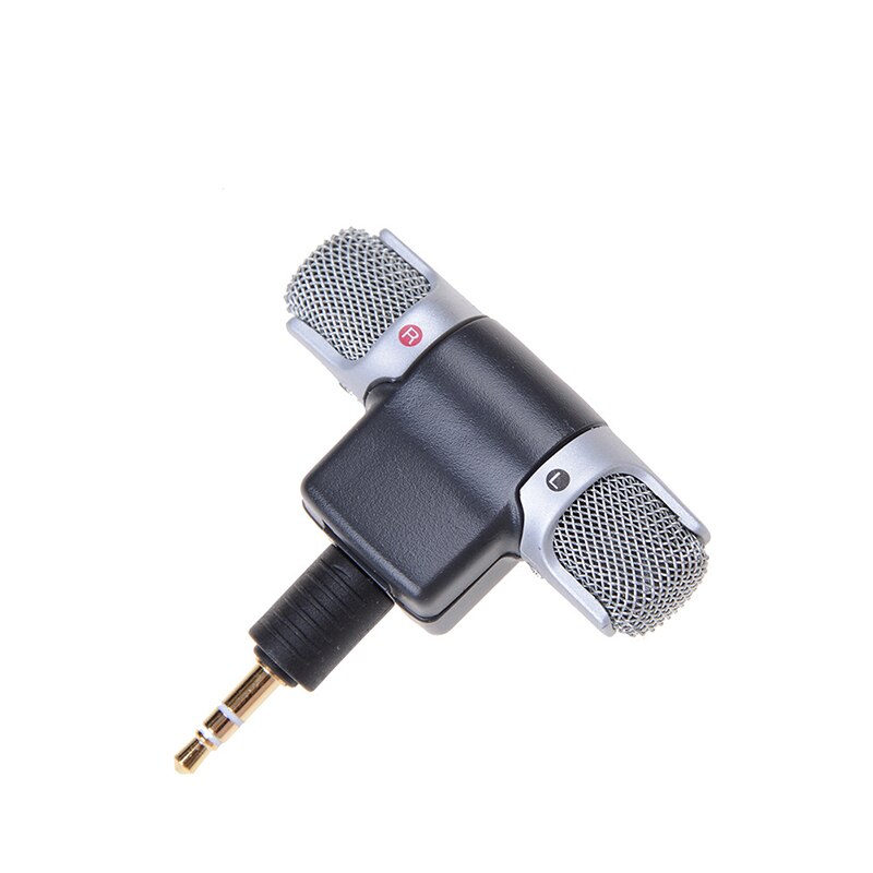 Mini 3.5mm Jack Microphone Stereo Mic For Recording Mobile Phone Studio Interview Microphone For smartphone PC Camera