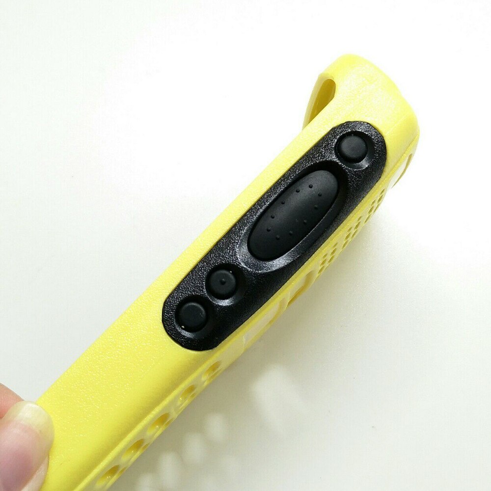 Yellow Housing Case Front Cover Shell Knob Cap Digital Keys For Motorola GP338 GP380 Two Way Radio