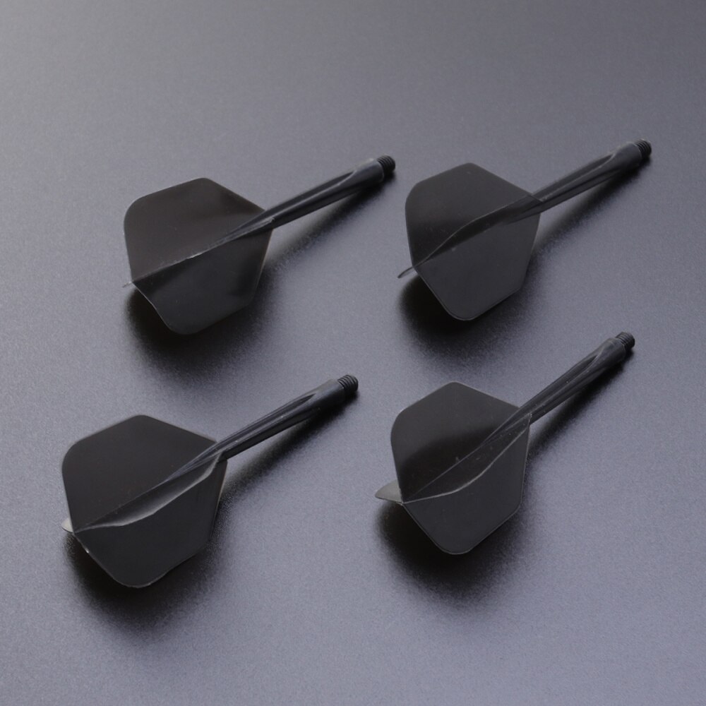 6 Pcs Transparent Fine Thread Dart Flights Darts Accessory Outdoor and Indoor Sports Dart Tail (Red, Black, Blue, Purple,