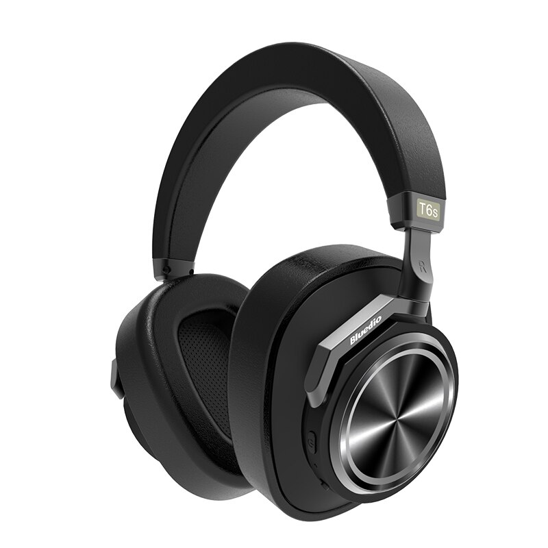 Bluedio T6S Bluetooth Headphones Active Noise Cancelling Wireless Headset for phones and music with voice control