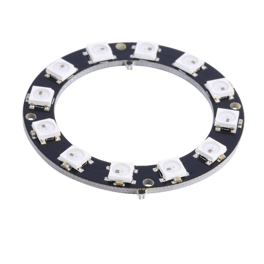 ! 5050 12-Bit RGB LED Ring WS2812 Round Decoration Bulb Perfect For Arduino