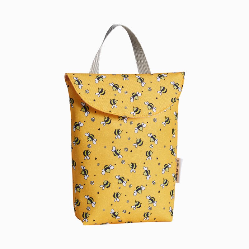 Baby Windel Tasche Tragbaren Multifunktions Windel Tasche wiederverwendbar Wasserdichte Reise Wetbag Mutterschaft Windel Kinderwagen Zubehör Tasche: E