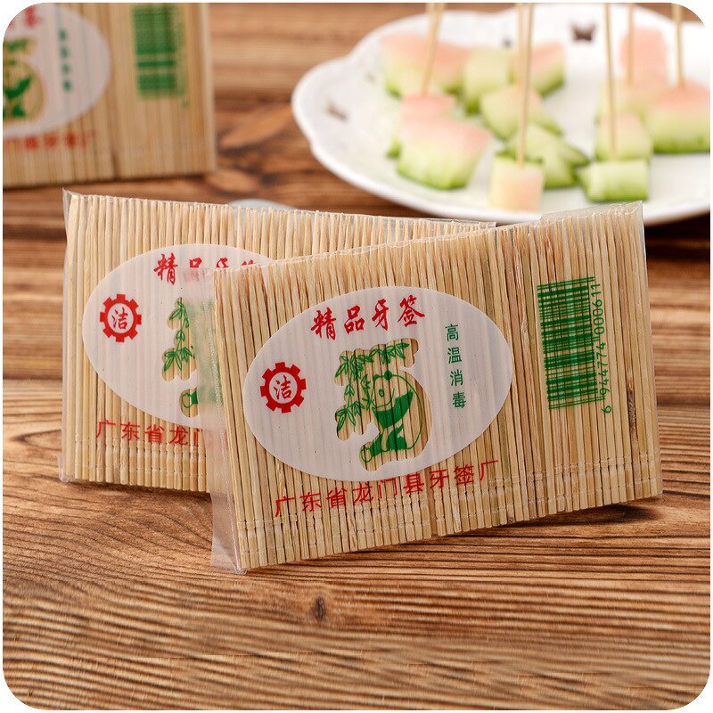 Voor Thuis Milieubescherming Hotels, Huishouden Tandenstokers (100 Zakken Per Verpakking) Wegwerp Levert