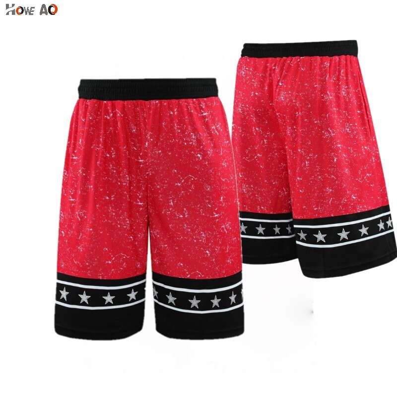 HOWE AO Sport Basketball shorts pants breathable quick-drying loose basketball five Anti Sweat Proof Breathable