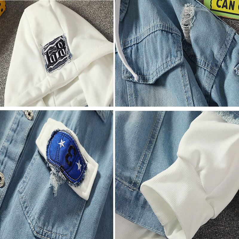 Dimusi höst herr jeansjacka hip hop tunn sliten jeansjacka herr jeans jacka ytterkläder manliga cowboyrockar 3xl,ta294