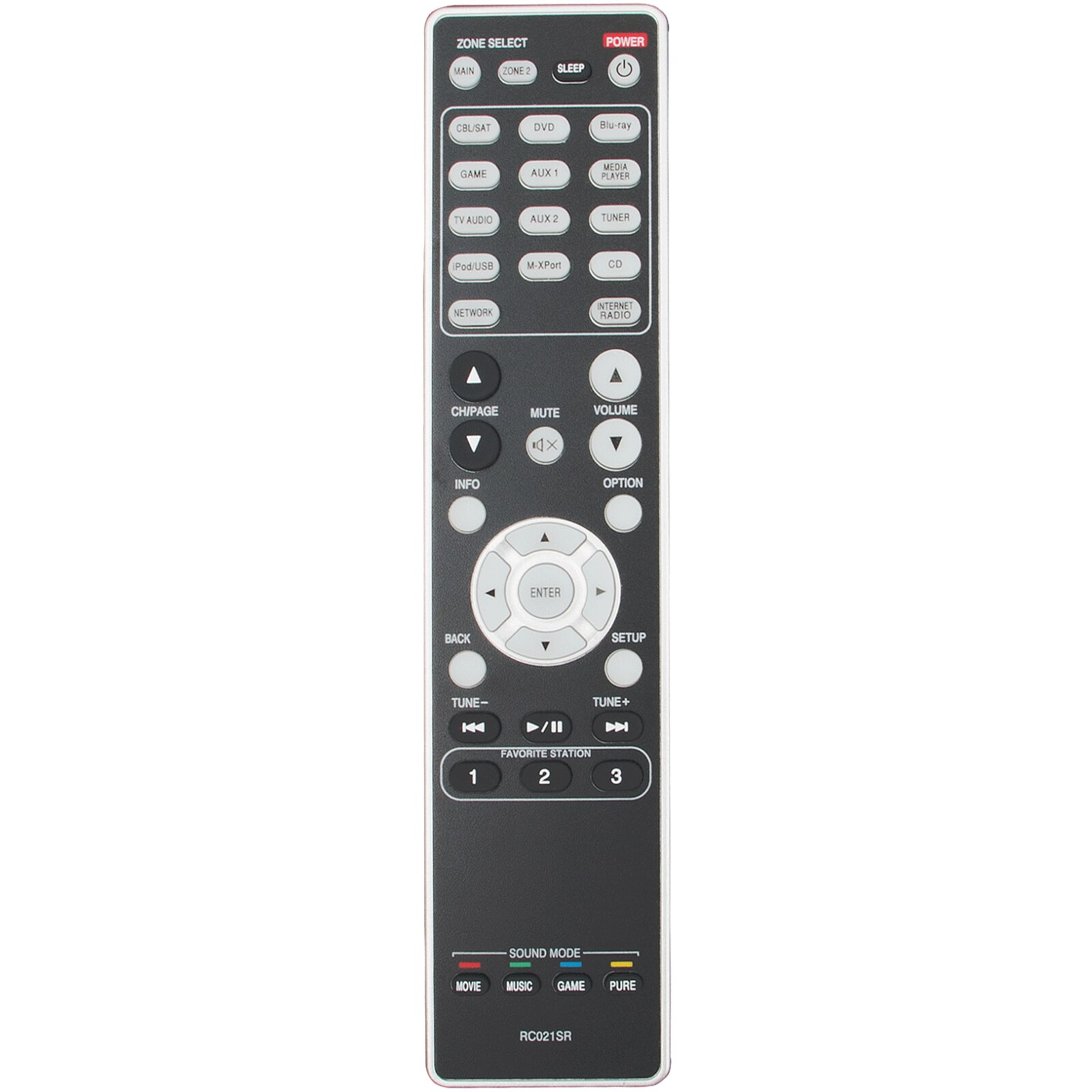 Télécommande RC-1115 Pour Denon AVR-390 - Remplacement Sans Programmation