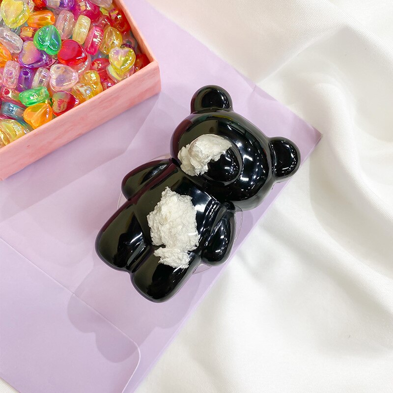 Ins Korea 3D Leuke Cloud Beer Telefoon Houder Griptok Ondersteuning Voor Iphone Samsung Grip Tok Vouwen Handband Finger Stand: 01