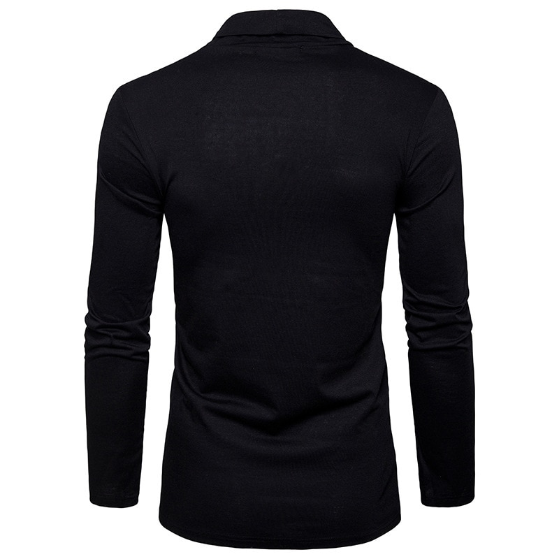 Negizber høst herre cardigan solid slim fit lang cardigan genser herre 100 bomull cardigan herre streetwear us str.