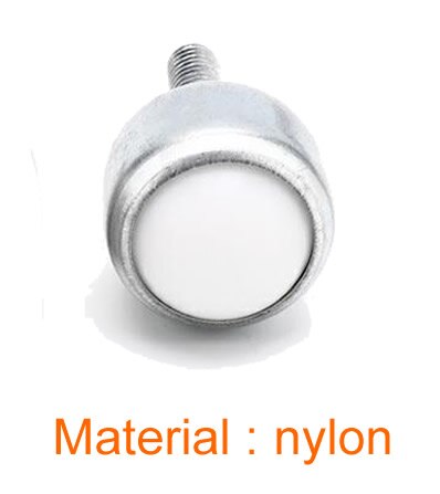 Screw universal bearing / ball / wheel,Carbon steel /stainless steel/Nylon ball,Flexible, high load-bearing, transfer ball: CY-12D / Nylon