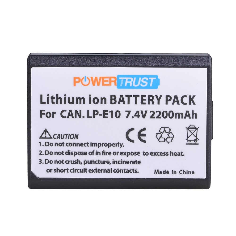 Batería y cargador LP-E10 LP E10 LPE10 para Canon EOS 1100D 1200D 1300D Kiss X50 X70 X80 Rebel T3, baterías con puerto tipo C