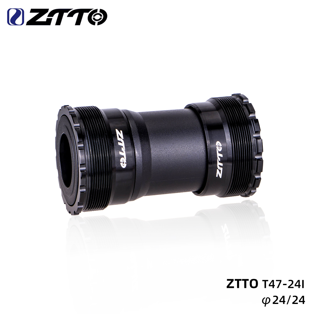 Ztto t47 suporte inferior de bicicleta e ferramenta de instalação 24 mtb bicicleta de estrada pedaleira dub 29 30mmthread 47 68 73mm eixo estriado