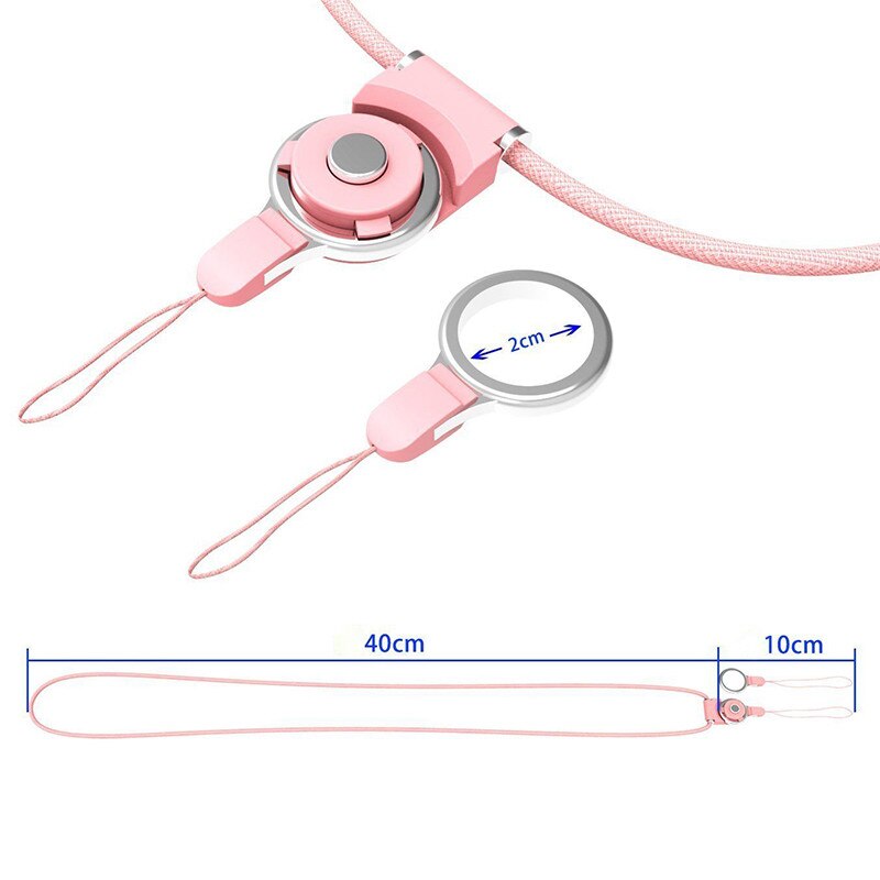 Delle cellule Del Telefono Mobile Della Macchina Fotografica Al Collo Cordino Multifunzione Staccabile Cinghia ID Key Card Titolare Anello FAI DA TE Del Telefono Mobile Cordicella della cinghia