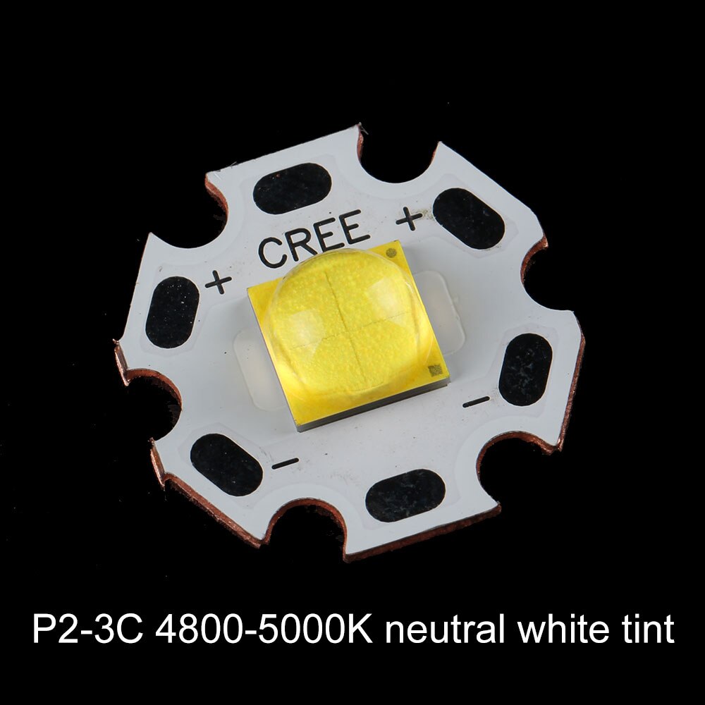 Cree XHP70.2 Led Met 6V 20 Mm Dtp Koper Board: P2-3C