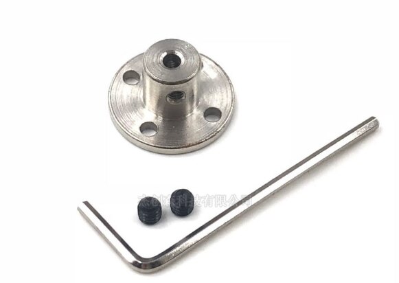 Flange coupling flange 3/4/5/6/8/10mm rigid coupling flange motor guide shaft support