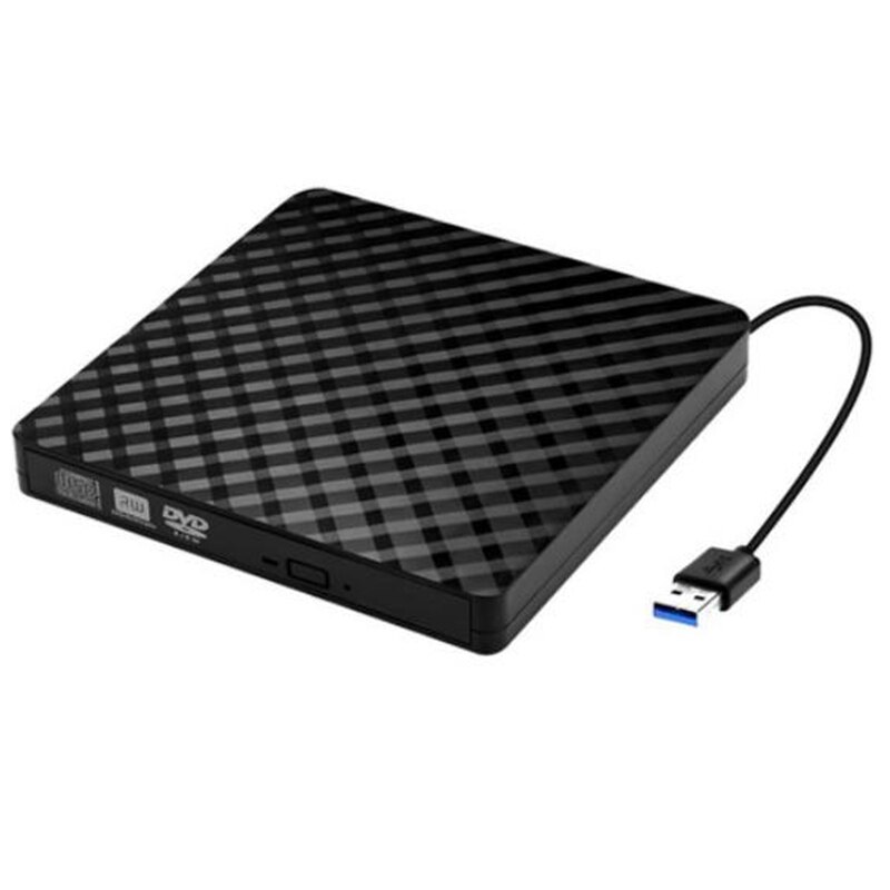 Usb External Optical Drive Dvd Burner Notebook Usb3.0 Optical Drive Mobile Computer Dvd: Black