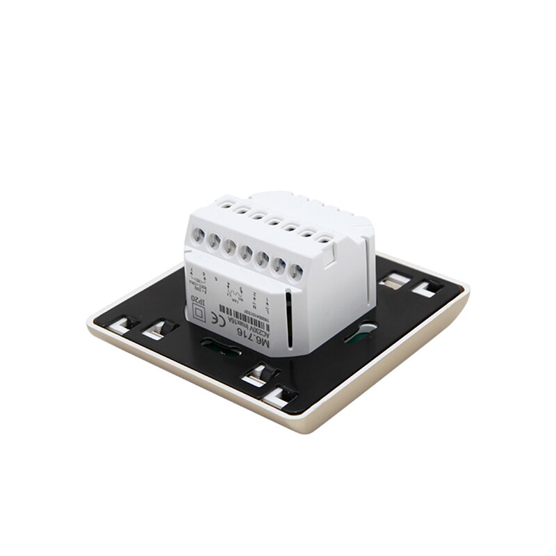 Weekly Programmable Heating Thermostat 16A LCD Digital Temperature Controller For Electric Heating System