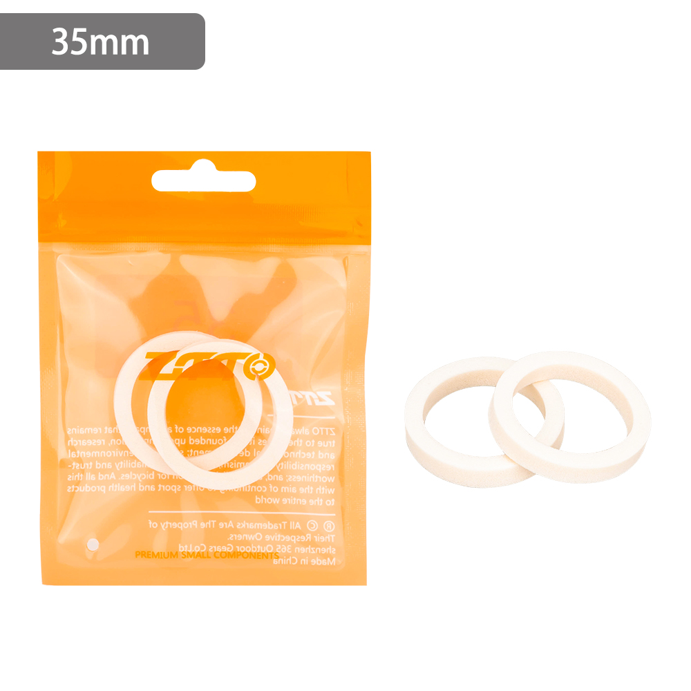 ZTTO-Anneau éponge spécial haute densité pour fourche de vélo VTT, suspension, lubrification, réparation, mousse d'huile, 30mm, 32mm, 34mm, 35mm, 36mm, 38mm, 40mm: Bourgogne