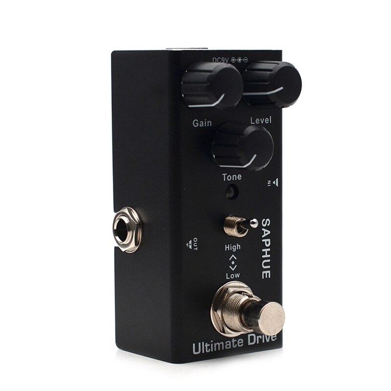 SAPHUE Electric Guitar Pedal Vintage Overdrive/Distortion Crunch/Distortion/US Dream/Classic Chorus/Vintage Phase/Digital Delay: Ultimate Drive